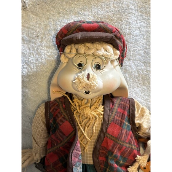 Vintage 1996 House of Lloyd Bunny Couple – Grandpa Lloyd & Grandma TL Toys MINT - Picture 4 of 16